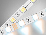 GS4101 5050 60Led/ 14W m/ 24V IP20 CCT 3000-6500K/ 5000*10*1.87mm (3 конт.)