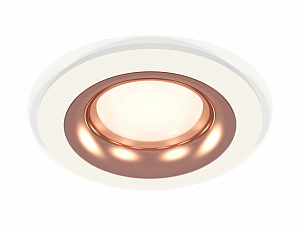 XC7621006 SWH/PPG белый песок/золото розовое полированное MR16 GU5.3 (C7621, N7015)