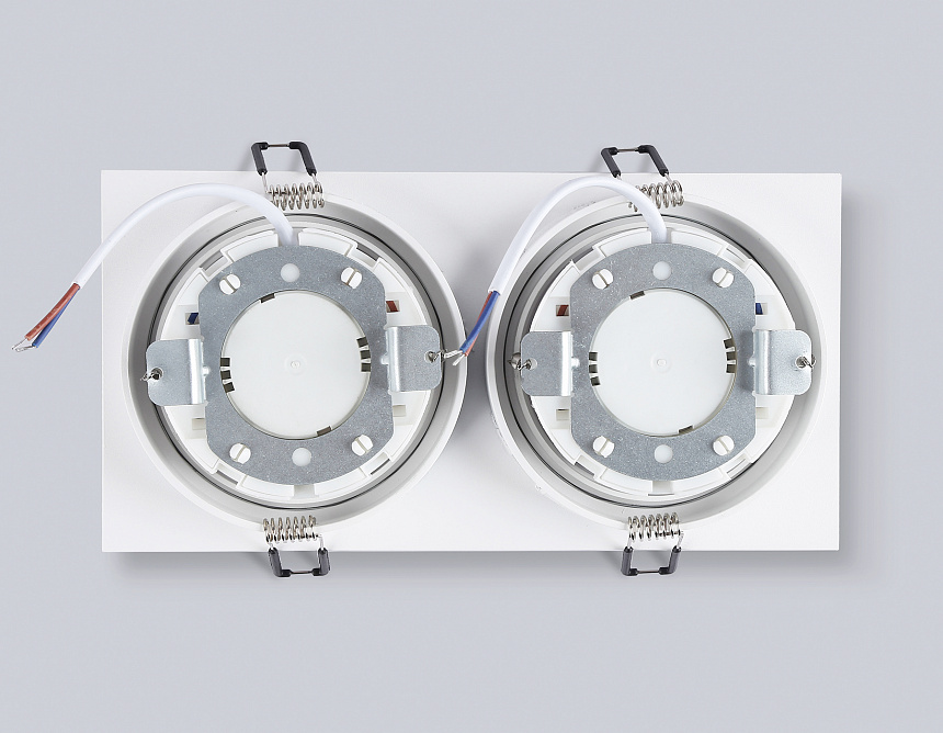 TN6612/2 WH белый IP44 GX53/2 max 15W 215*110*24