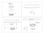 GL5381 BK/GD черный/золото GX53 max 12W D95*130