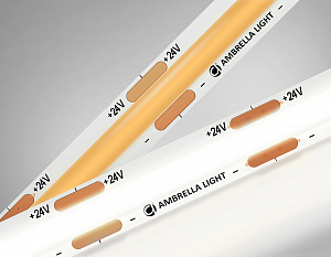 GS4652 COB 320Led/ 10W m/ 24V IP20 4500K/ 5000*8*1.54mm (2 конт.)