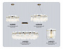 LH31257/2 BS/CL латунь/прозрачный E14*2 max 40W 220*150*270