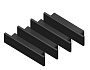 GP8451 BK черный 23.8*6