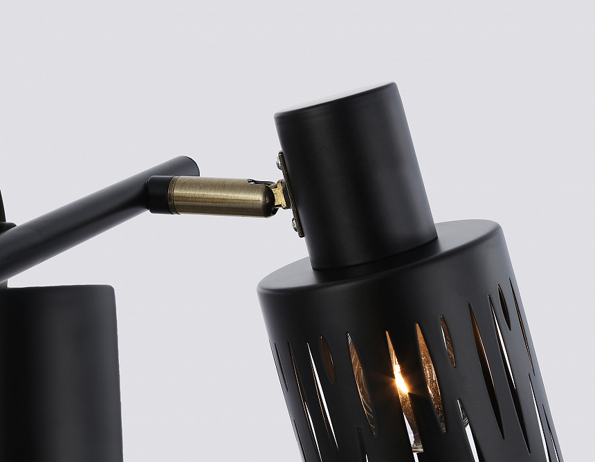 TR8668/2 BK/SB чёрный/бронза E14/2 max 60W 360*100*190