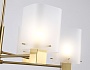 LH57031/6 BS/SM латунь/дымчатый E14/6 max 40W D690*690