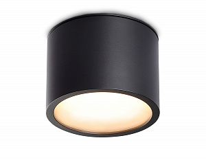 TN6551 BK черный IP44 GX53 max 15W D82*60