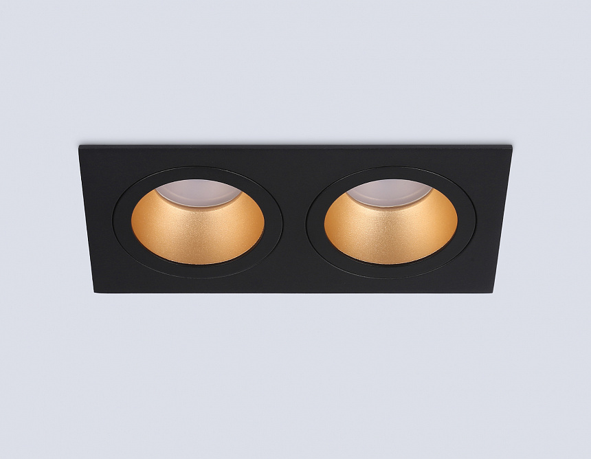 TN102833/2 BK/GD черный/золото GU5.3/2 178*93*50