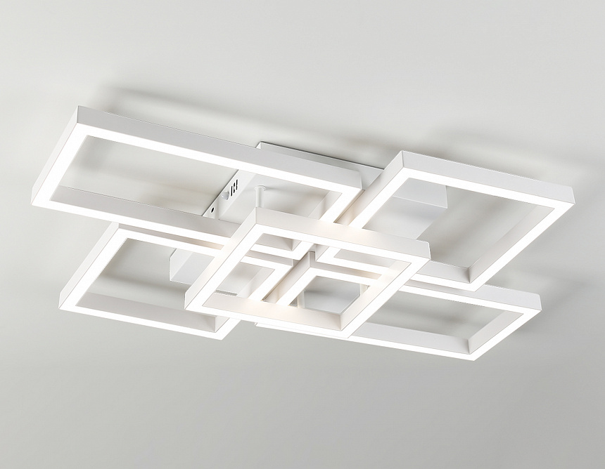 FA1011/4+1 WH белый 90W 3000K-6400K 710*490*95 (ПДУ ИК)