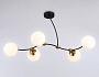 TR2548/5 BK/SB черный/бронза E27/5 max 60W 950*600*450