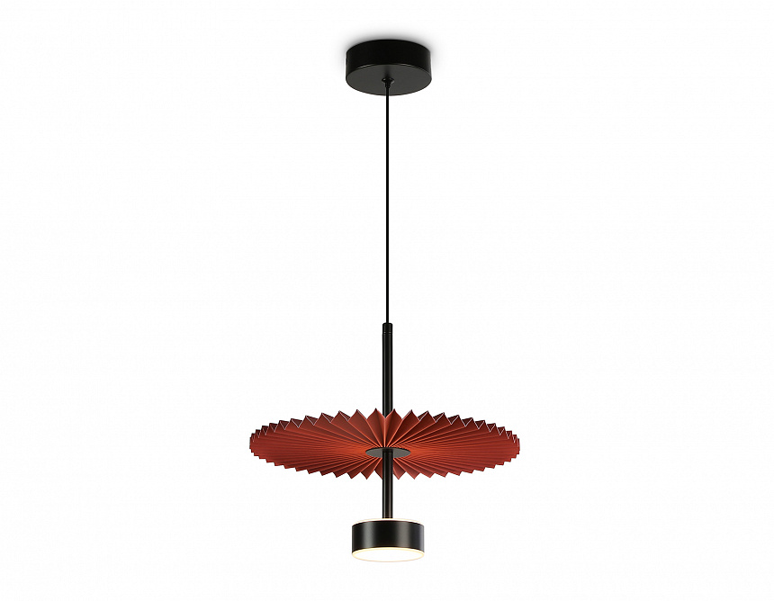 LH72613 BK/RD черный/красный 6W 3000K D300*260-1770