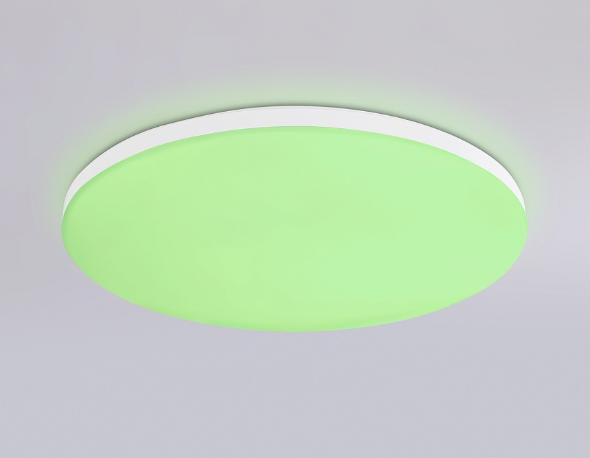 FZ2001 WH белый IP54 20W 3000K-6500K+RGB Wi-Fi Алиса/Tuya/Smart Home/Alexa D300*55 (ПДУ ИК)