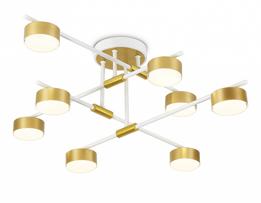 FL51751/8 WH/GD белый/золото GX53/8 max 12W 720*720*245 FL51751/8 WH/GD белый/золото GX53/8 max 12W 720*720*245