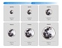 FW11110 BK черный 15W LED 3000-6400K D240*38