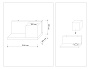 TR83123 LW/FR светлое дерево/белый матовый E27 max 40W 300*140*140