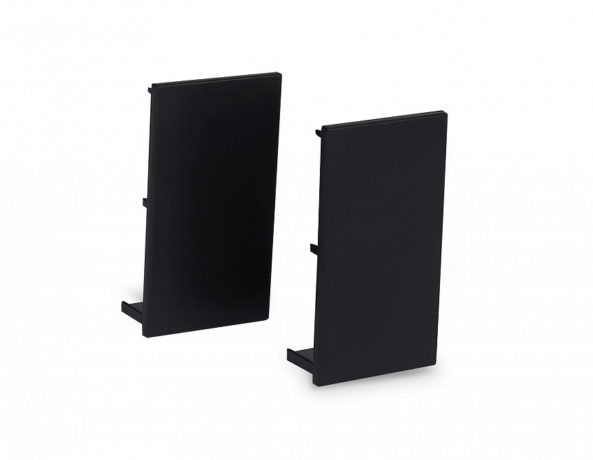GL1058 BK черный заглушка для шинопровода Magnetic 220V 30.6*56*2 (2шт)