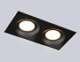 TN102746/2 BK черный IP20 GU5.3/2 180*95*25