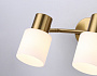 TR3969/2 BS/FR латунь/белый матовый  E27*2 max 40W 260*80*210