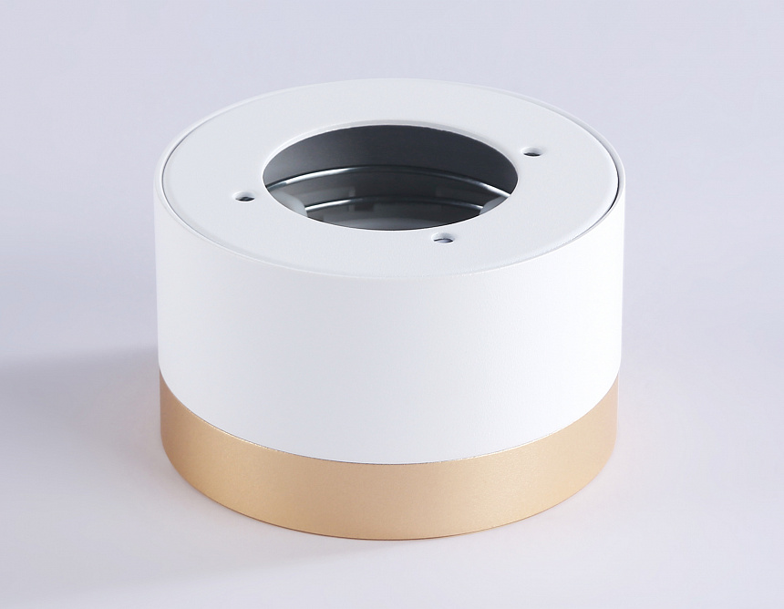 TN52355 WH/GD белый/золото GX53 max 12W D82*50