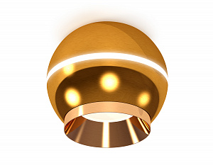 XS1105002 PYG золото желтое полированное MR16 GU5.3 LED 3W 4200K (C1105, N7034)