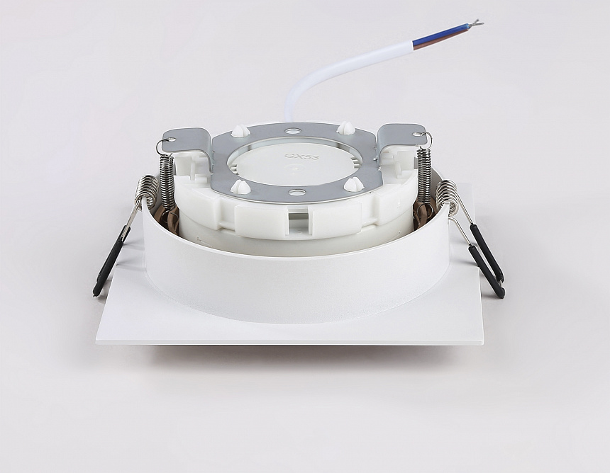 TN51916 WH/GD белый/золото GX53 max 12W 115*115*23