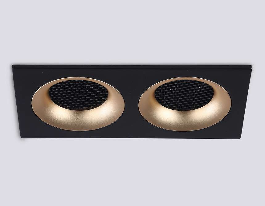 TN102735/2 BK/GD черный/золото GU5.3 175*92*23 TN102735/2 BK/GD черный/золото GU5.3 175*92*23