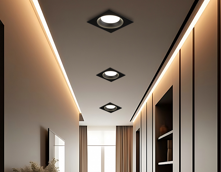 TN52339 SBK черный песок GX53 max 12W 115*115*25