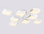 FL4888/8 WH/WD белый/дерево 144W 3000-6000K  960*960*160 (без ПДУ)