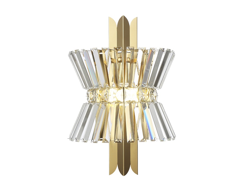 LH41029/2 BS/CL латунь/прозрачный E14*2 max 40W 310*180*460