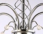 TR3188/5 CH/CL/FR хром/прозрачный/белый матовый E27/5 max 40W D600*285