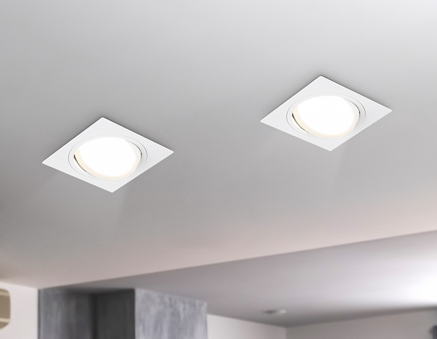 TN51915 WH белый GX53 max 12W 115*115*23