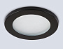 TN6632 BK черный IP44 GX53 D100*60