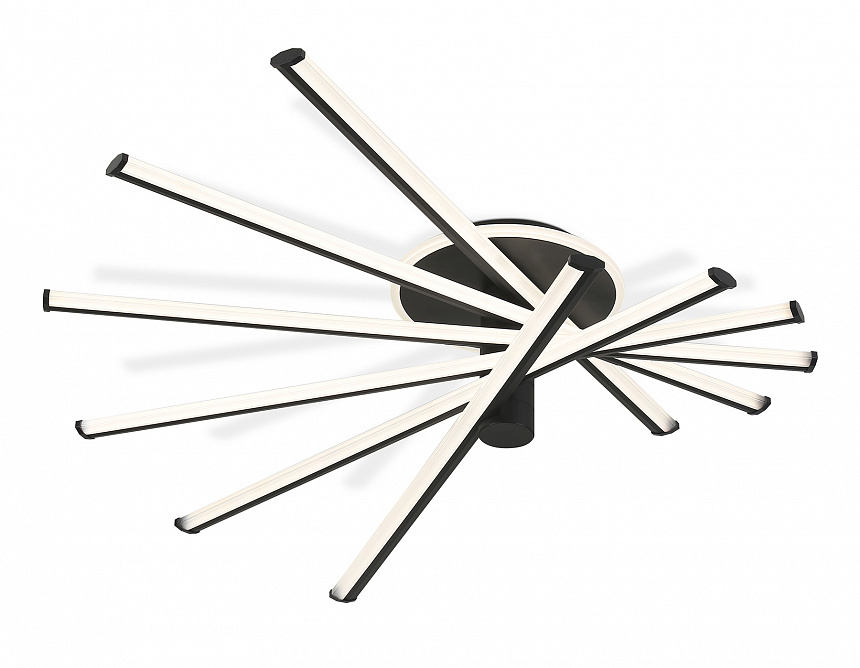 FL6232 BK черный 96W 3000K-6400K 605*605*200 (ПДУ ИК)