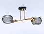TR80162/2 BK/GD черный/золото E27/2 max 40W 550*360*220