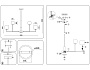 LH53005/12 SN/FR сатин никель/белый матовый G9*12 max 40W D910*680
