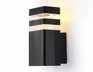 ST2572 BK/CL черный/прозрачный IP54 GU10 max 35W 205*110*65