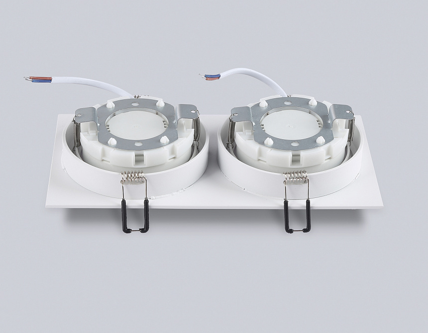 TN6612/2 WH белый IP44 GX53/2 max 15W 215*110*24