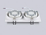 TN6612/2 WH белый IP44 GX53/2 max 15W 215*110*24