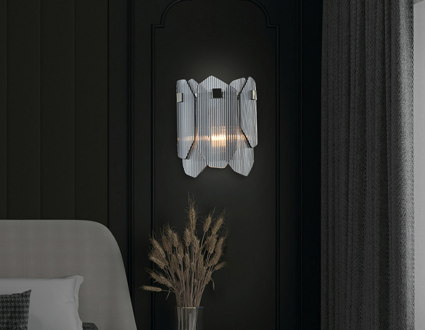 LH31207/2 SN/SM сатин никель/дымчатый E14*2 max 40W 220*150*270