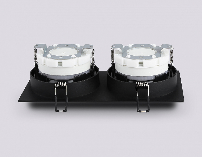 TN52344/2 SBK/GBK черный песок/черный глянец GX53 max 12W 220*115*25