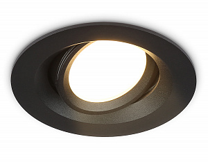 TN1142 BK черный IP44 GU5.3 D95*38
