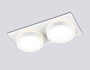 TN52423/2 WH/FR белый/белый матовый GX53 max 12W 210*105*45
