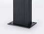 ST2588 BK/CL черный/прозрачный IP54 E27 max 40W 110*65*800