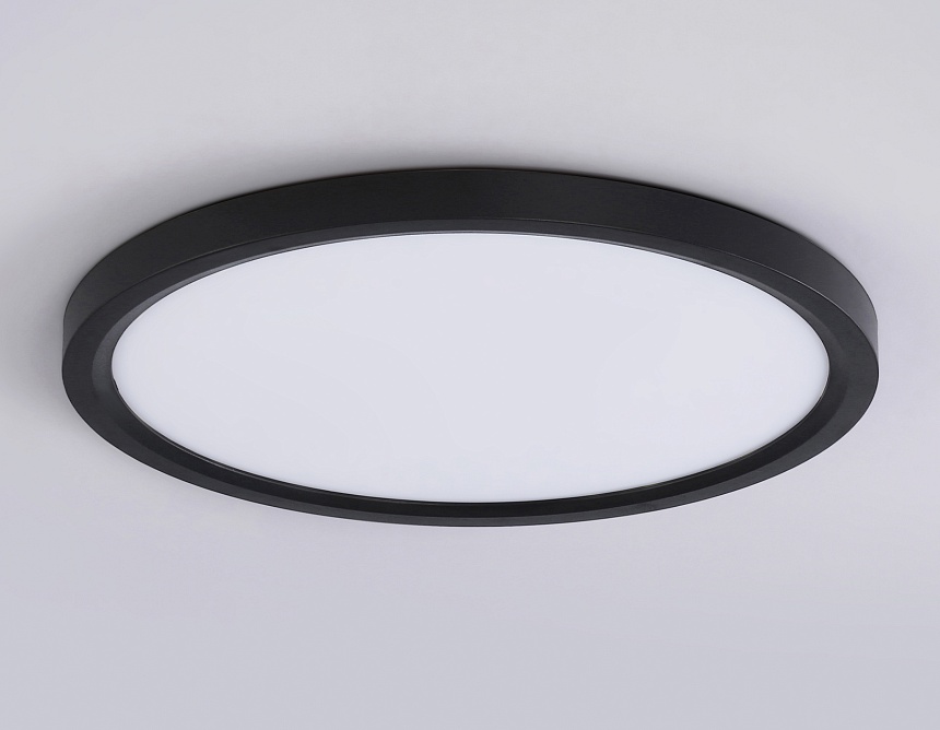 FZ1908 BK черный IP54 35W 3000K-6500K CCT-переключатель D450*25 (Без ПДУ) FZ1908 BK черный IP54 35W 3000K-6500K CCT-переключатель D450*25 (Без ПДУ)
