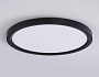 FZ1908 BK черный IP54 35W 3000K-6500K CCT-переключатель D450*25 (Без ПДУ)