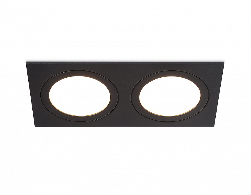 TN51827/2 BK черный GX53/2 max 15W 215*110*39