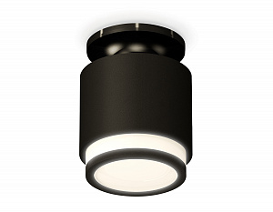 XS7511063 SBK/PBK/FR черный песок/черный полированный/белый матовый MR16 GU5.3 (N7926, C7511, N7121)