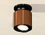 XS7404100 SCF/PBK кофе песок/черный полированный MR16 GU5.3 (N7926, C7404, N7002)