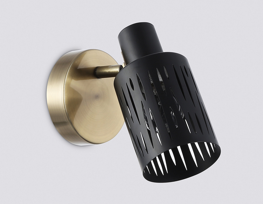 TR8667 BK/SB чёрный/бронза E14 max 60W 180*100*150