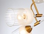 TR303323/5 WH/GD/CL/FR белый/золото/прозрачный/белый матовый E27*5 max 60W D620*200