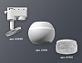 XT1101060 SWH/CL белый песок/прозрачный MR16 GU5.3 LED 3W 4200K (A2520, C1101, N7191)